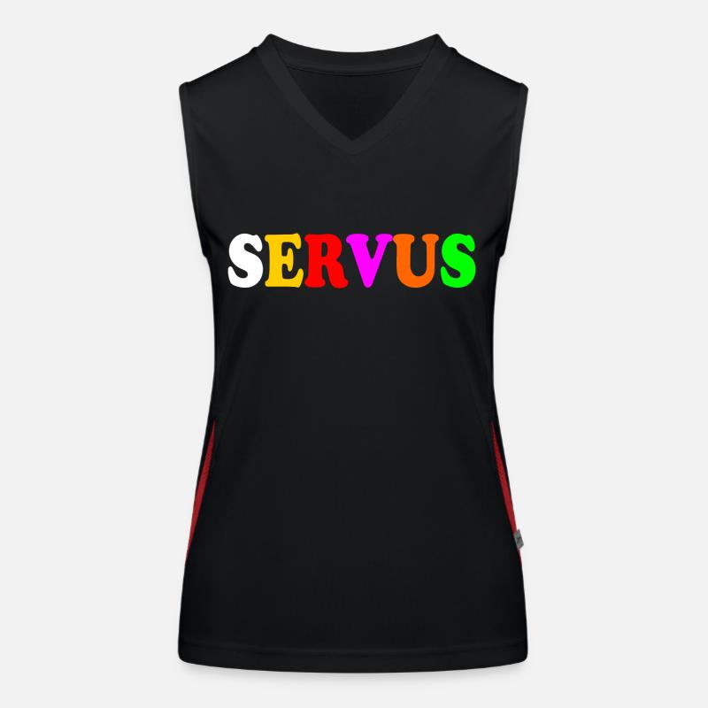 servus Funktionelles Kontrast-Tank Top für Frauen