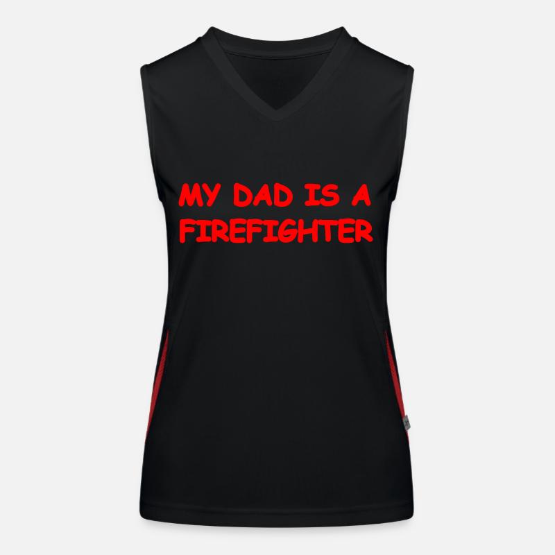 Fire brigade Women's Functional Contrast Tank Top