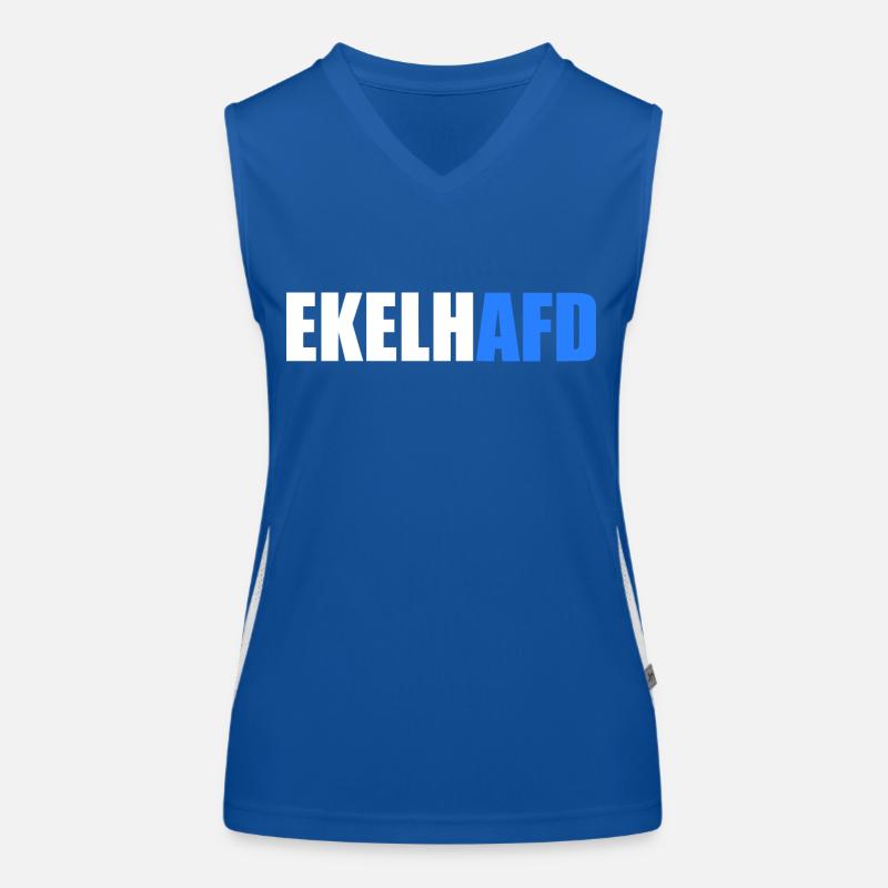 Ekelhafd Funktionelles Kontrast-Tank Top für Frauen