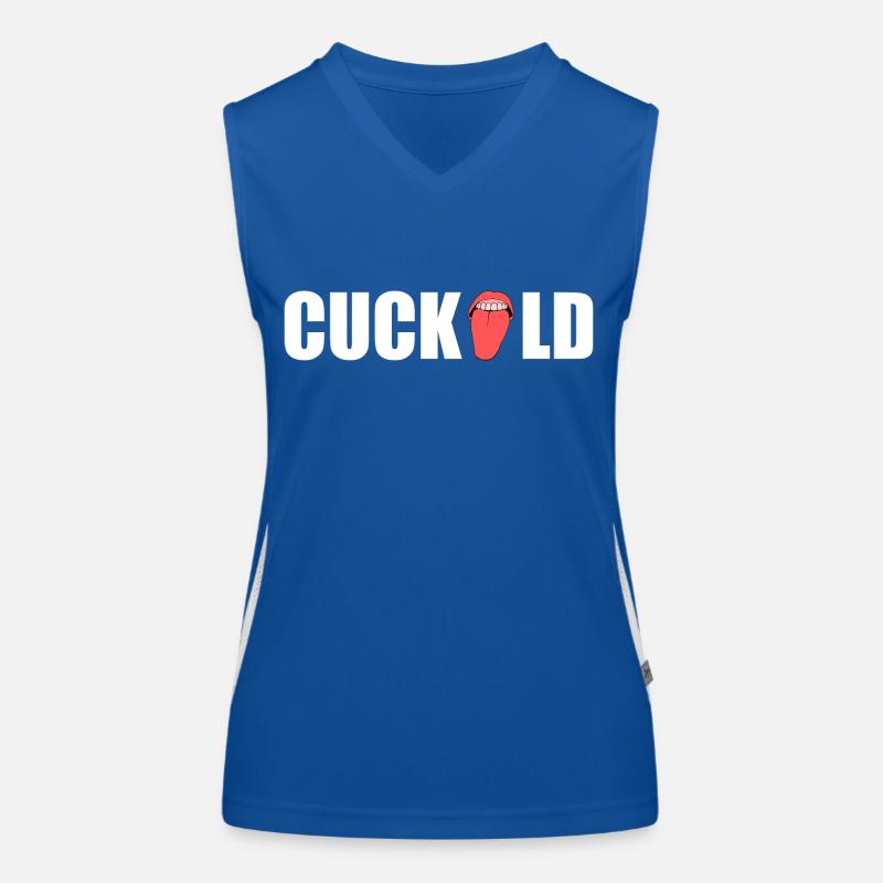 Cuckold Women's Functional Contrast Tank Top