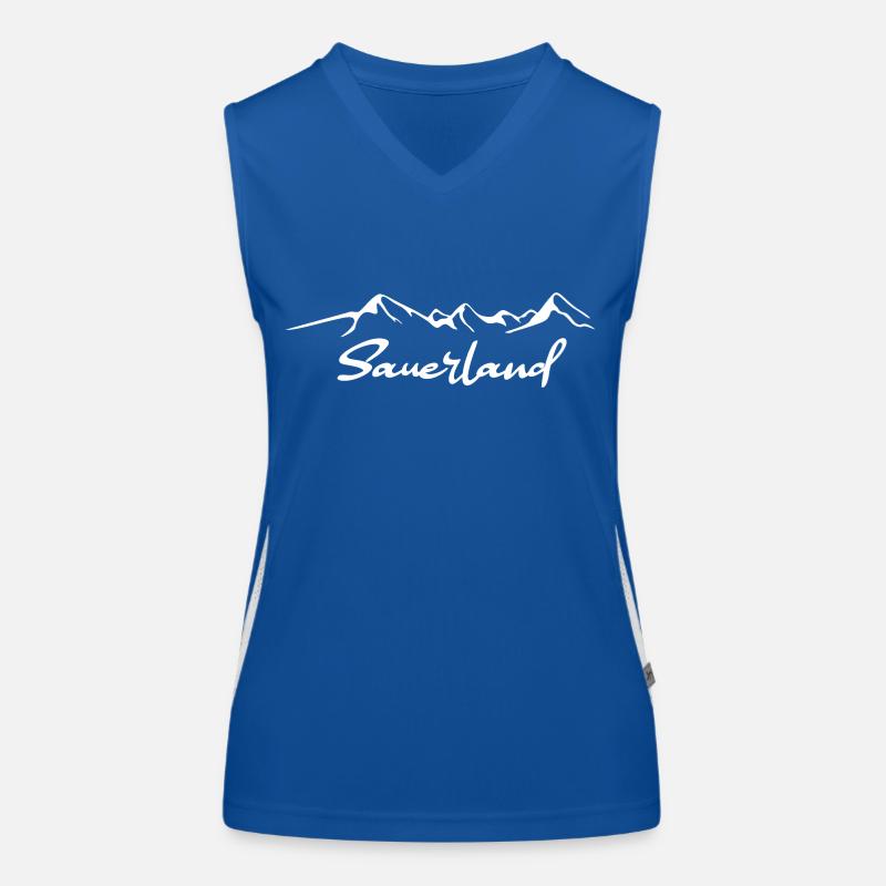 Sauerland Skyline Women's Functional Contrast Tank Top