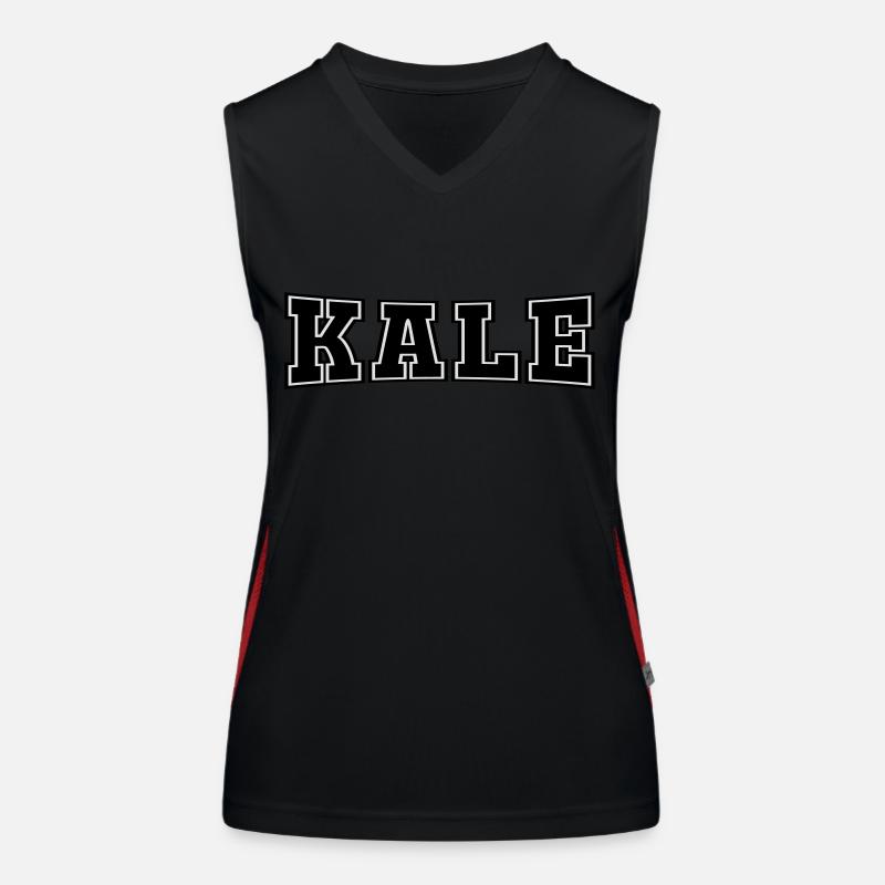 kale Débardeur respirant contrasté Femme