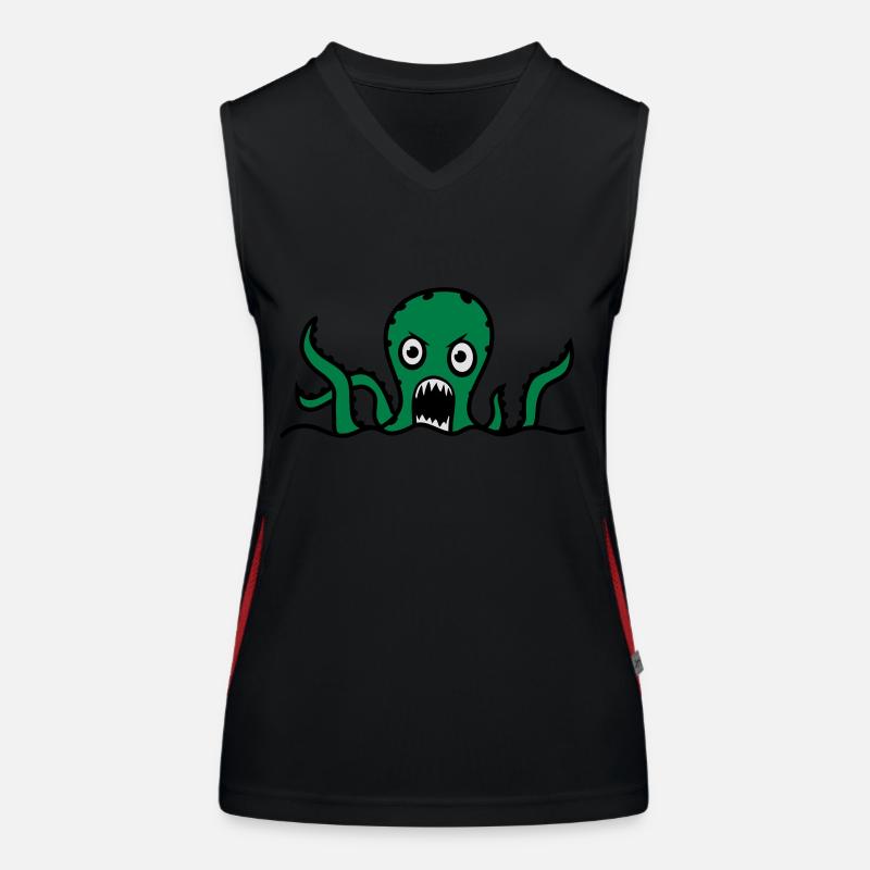 Octopus Women's Functional Contrast Tank Top