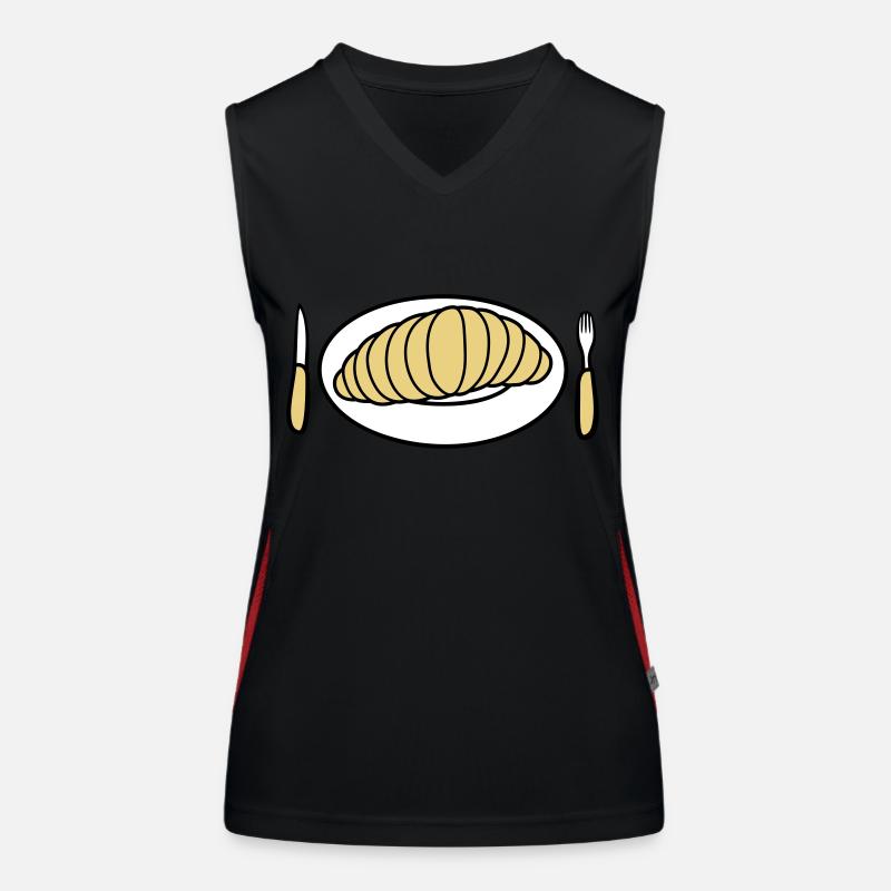 Huge disgusting larva Women's Functional Contrast Tank Top