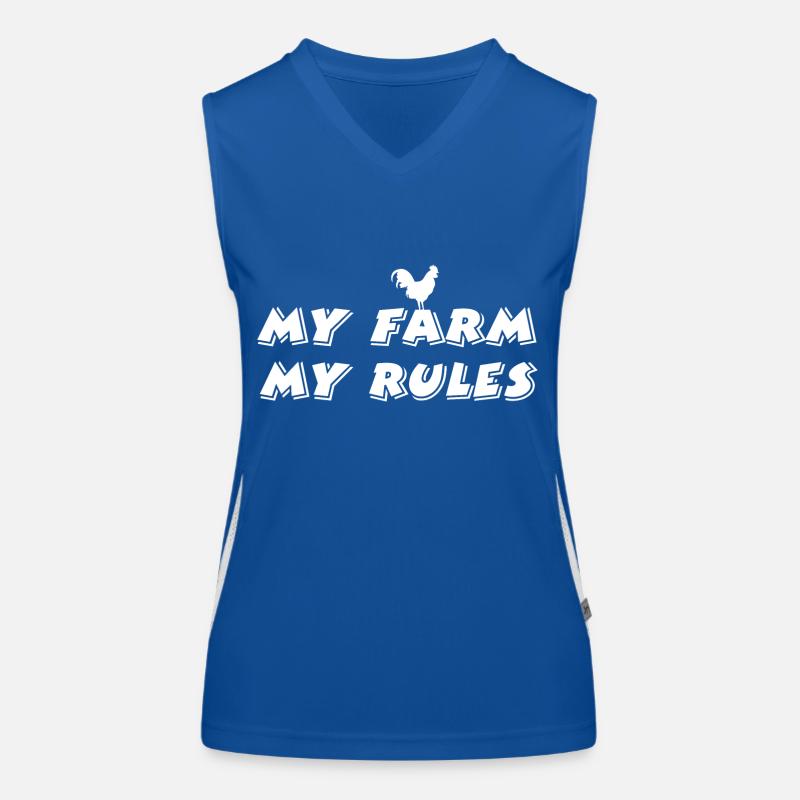 Ferme Débardeur respirant contrasté Femme