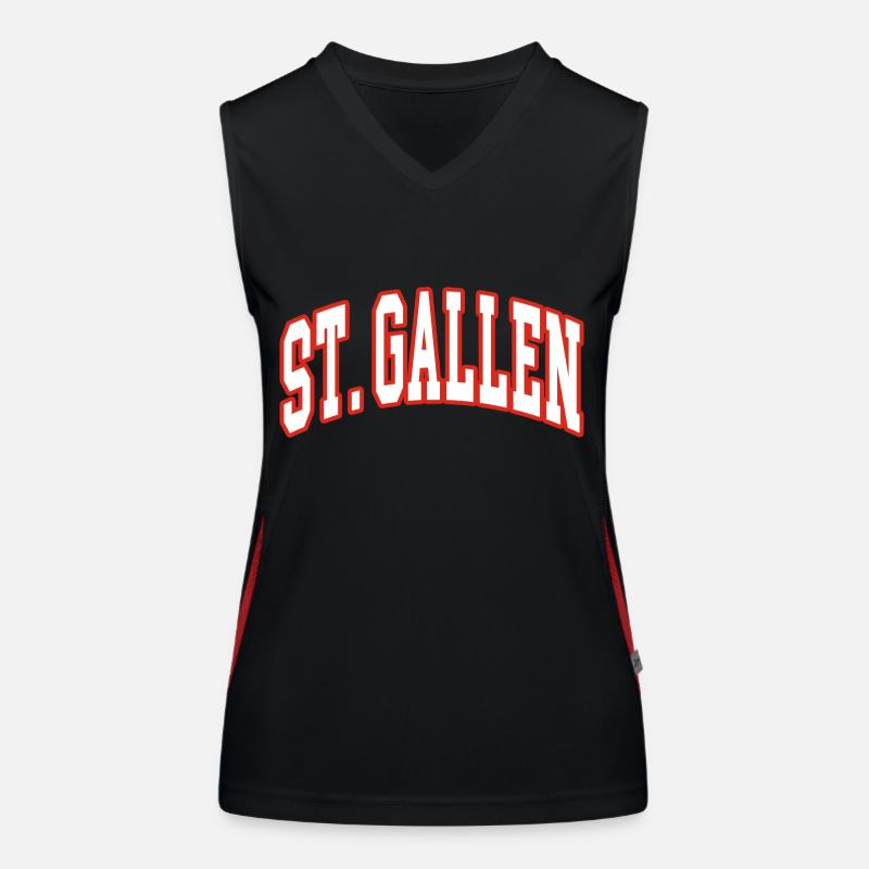 St Gallen Women's Functional Contrast Tank Top