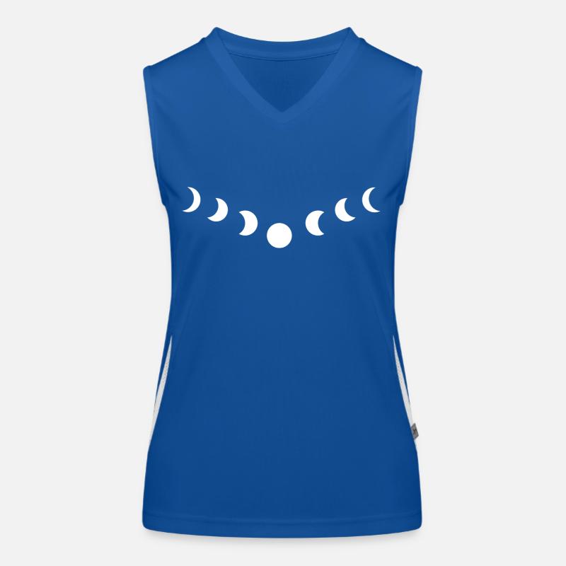 Phase des Mondes Funktionelles Kontrast-Tank Top für Frauen