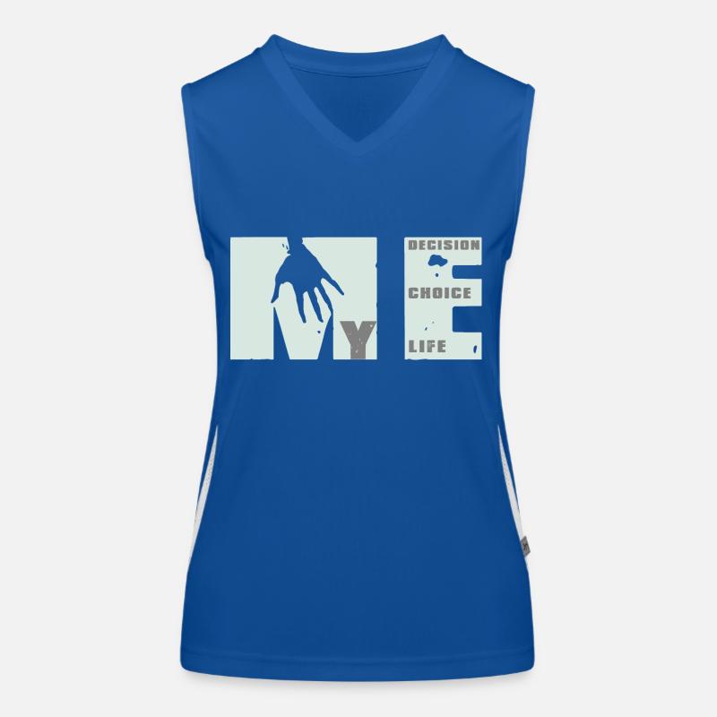 MEvolution: Choice, Decision, Life Women's Functional Contrast Tank Top