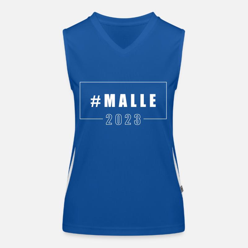 Malle 2023 Majorque Débardeur respirant contrasté Femme