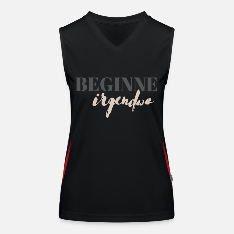 Start Anywhere Women's Functional Contrast Tank Top
