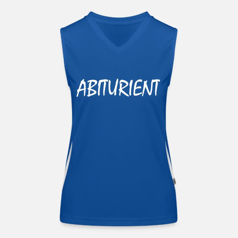 abiturient Funktionelles Kontrast-Tank Top für Frauen
