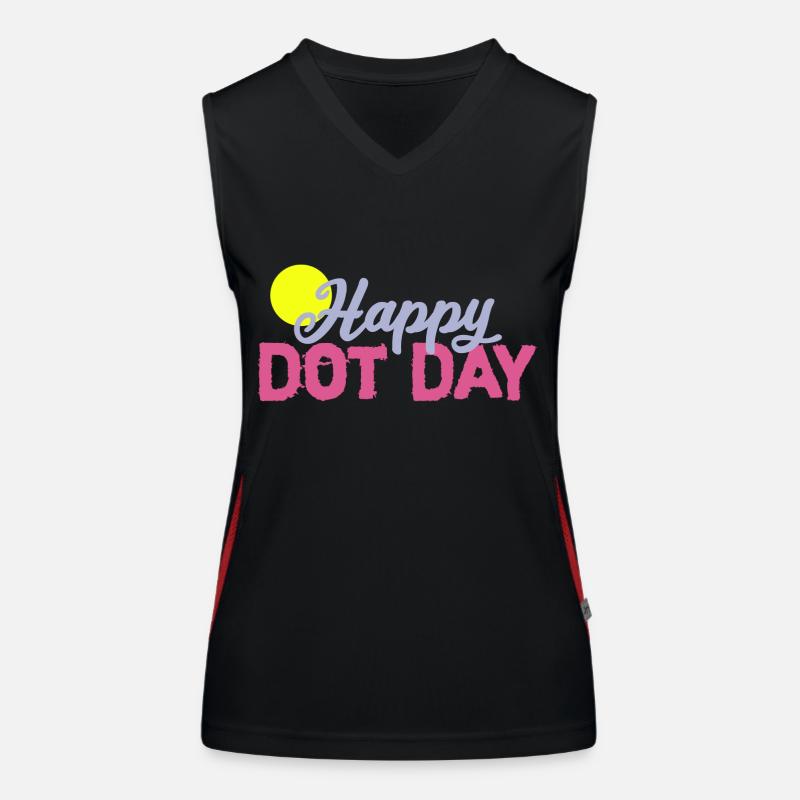 Points day as sun Women's Functional Contrast Tank Top