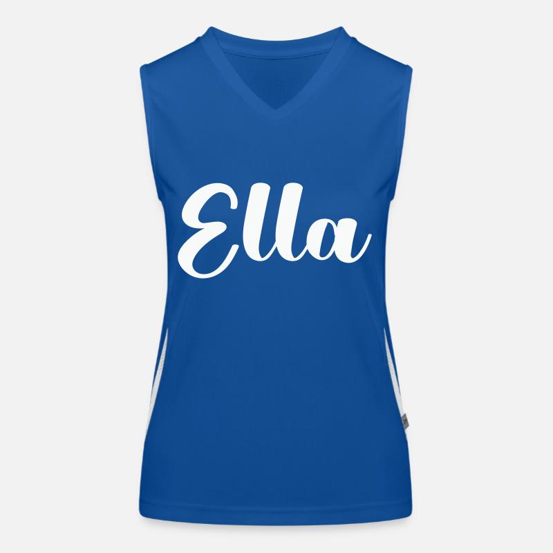 Nom d’Ella Débardeur respirant contrasté Femme