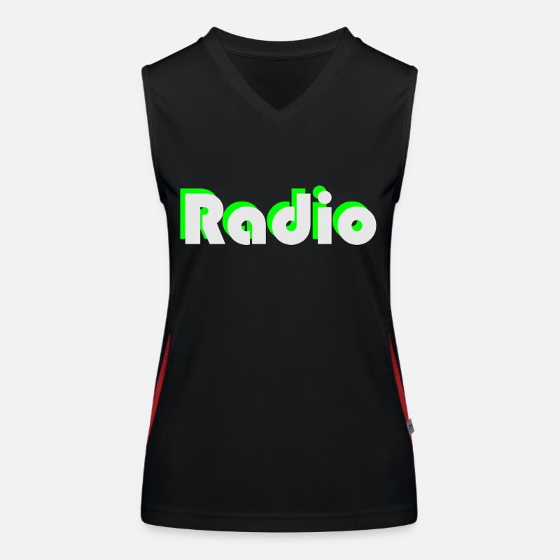 radio Women's Functional Contrast Tank Top