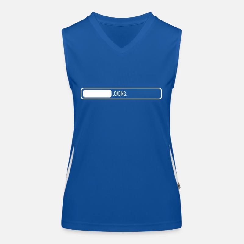Charging bar Loading Charging indicator Women's Functional Contrast Tank Top