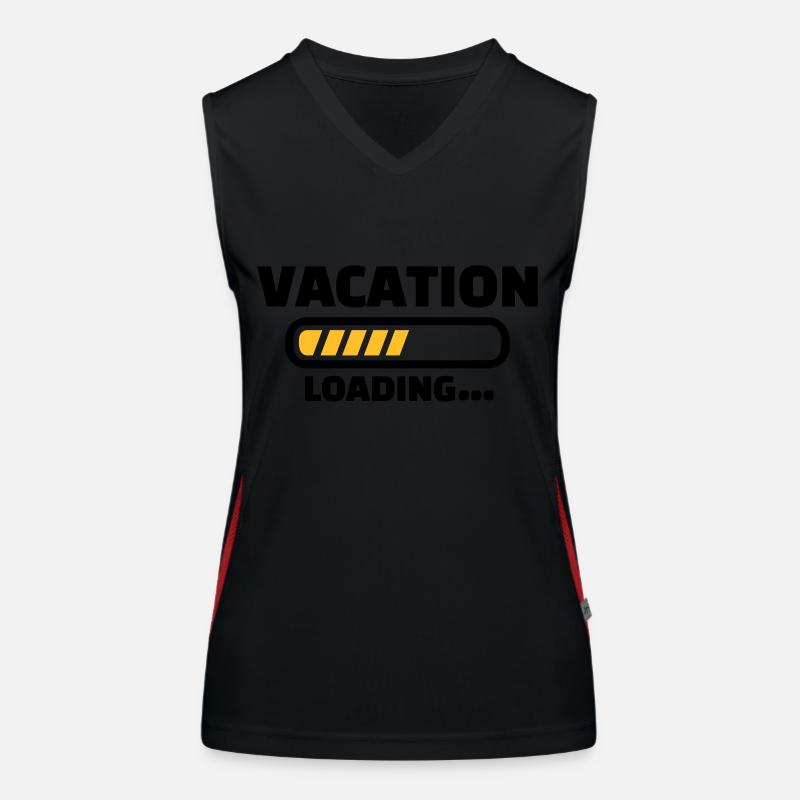 Urlaub Funktionelles Kontrast-Tank Top für Frauen