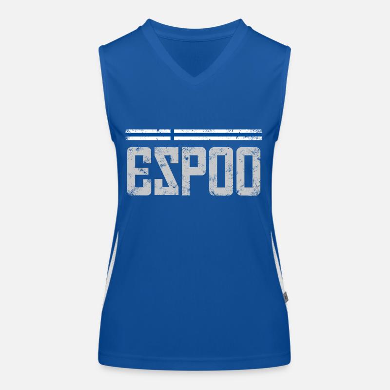 Espoo Débardeur respirant contrasté Femme