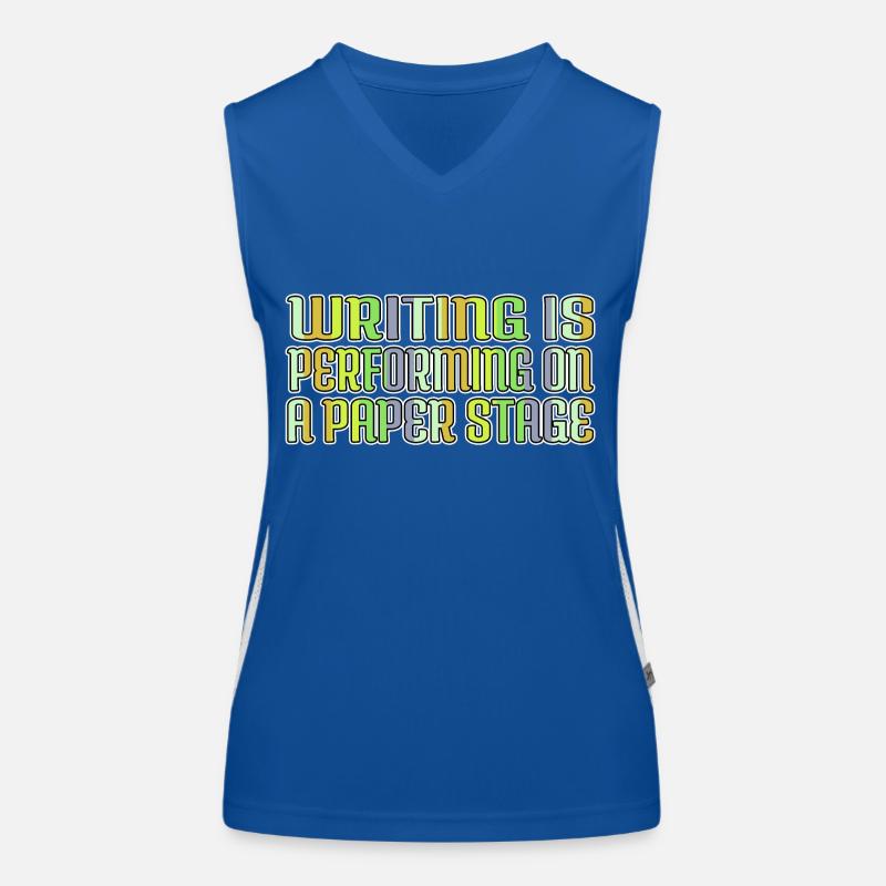 editor birthday present christmas present idea Funktionelles Kontrast-Tank Top für Frauen