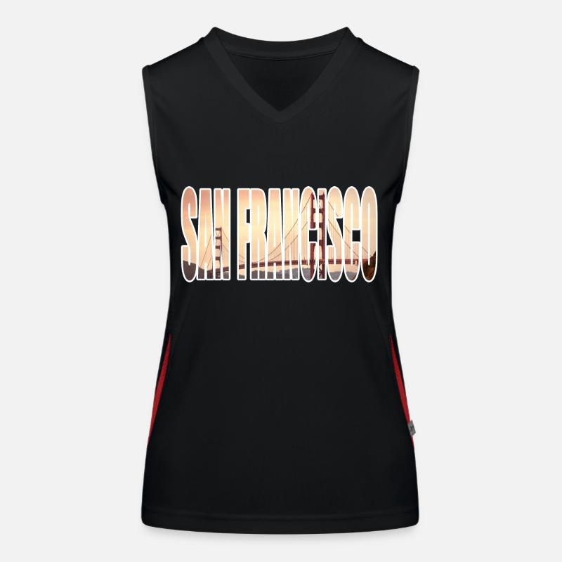 SAN FRANCISCO Women's Functional Contrast Tank Top