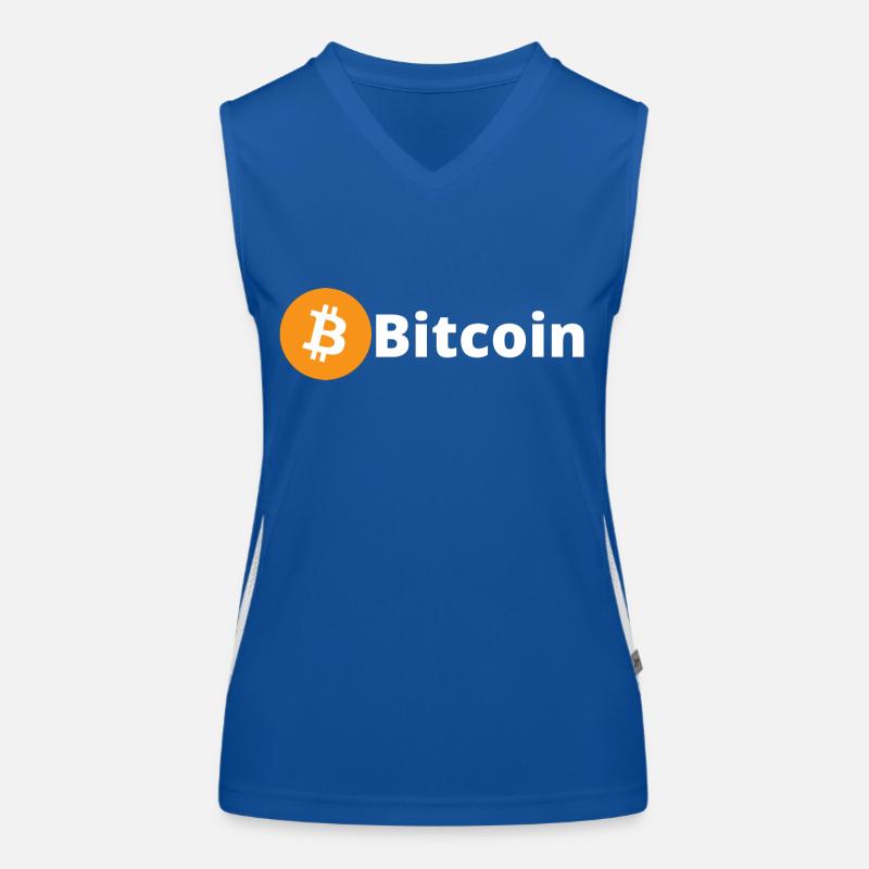 Bitcoin Women's Functional Contrast Tank Top