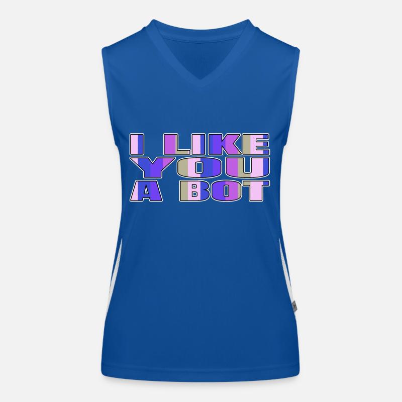automation frc cool robots computer present idea Funktionelles Kontrast-Tank Top für Frauen
