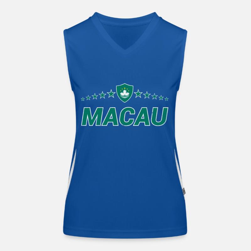 Macau Funktionelles Kontrast-Tank Top für Frauen