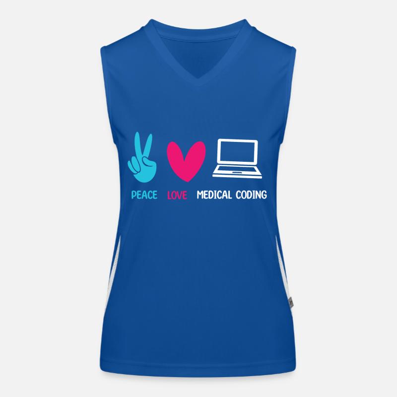 Medical Coder Coding Specialist Women's Functional Contrast Tank Top