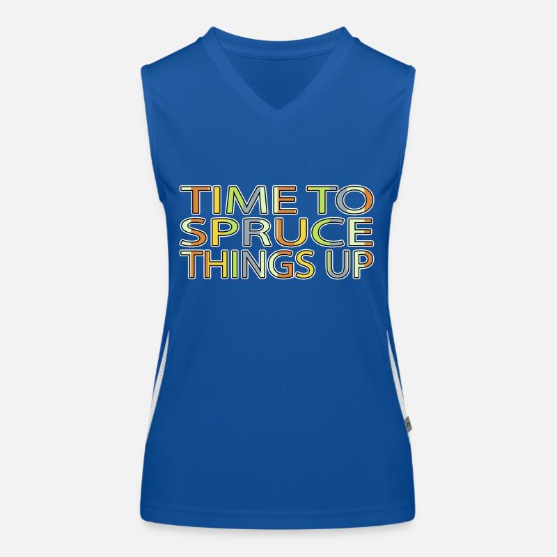 cute beard statement dinosaur moon awesome dork Funktionelles Kontrast-Tank Top für Frauen