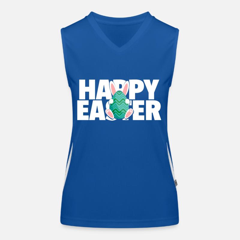 Joyeuse Pâques / Happy Easter Débardeur respirant contrasté Femme