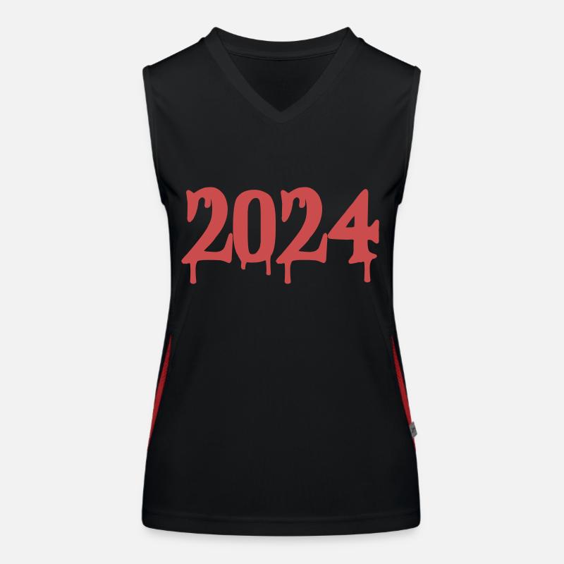 2024 Débardeur respirant contrasté Femme
