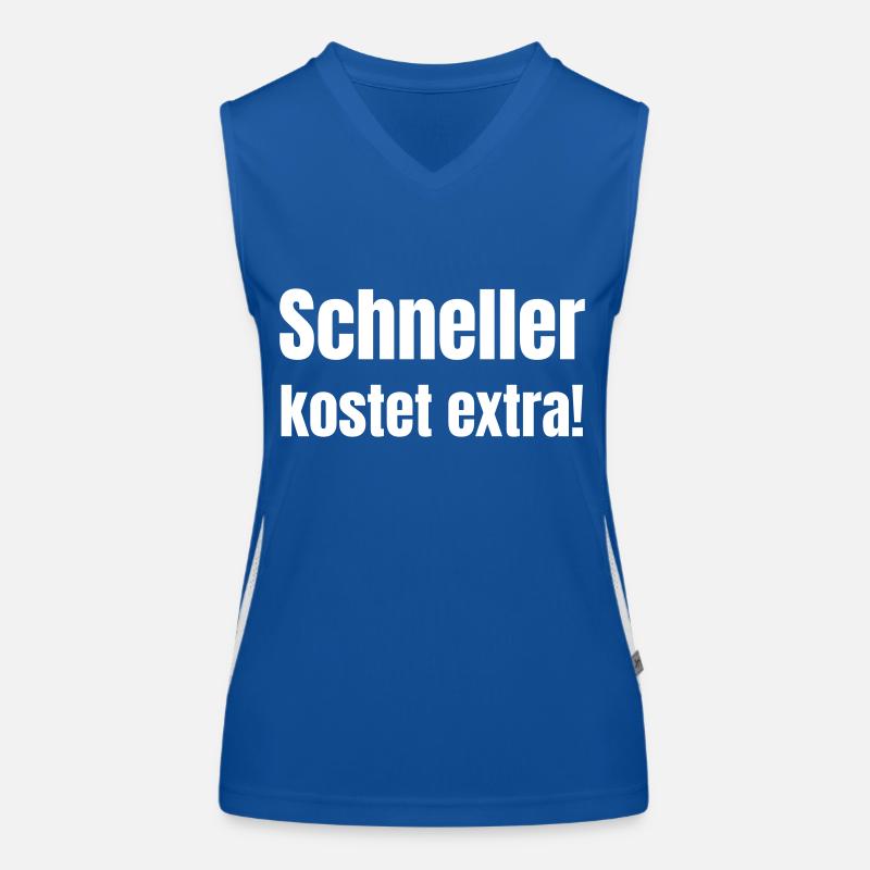 Faster costs extra! Women's Functional Contrast Tank Top