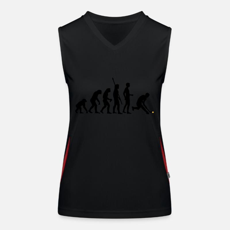 evolution_herren_hockey_2c Funktionelles Kontrast-Tank Top für Frauen