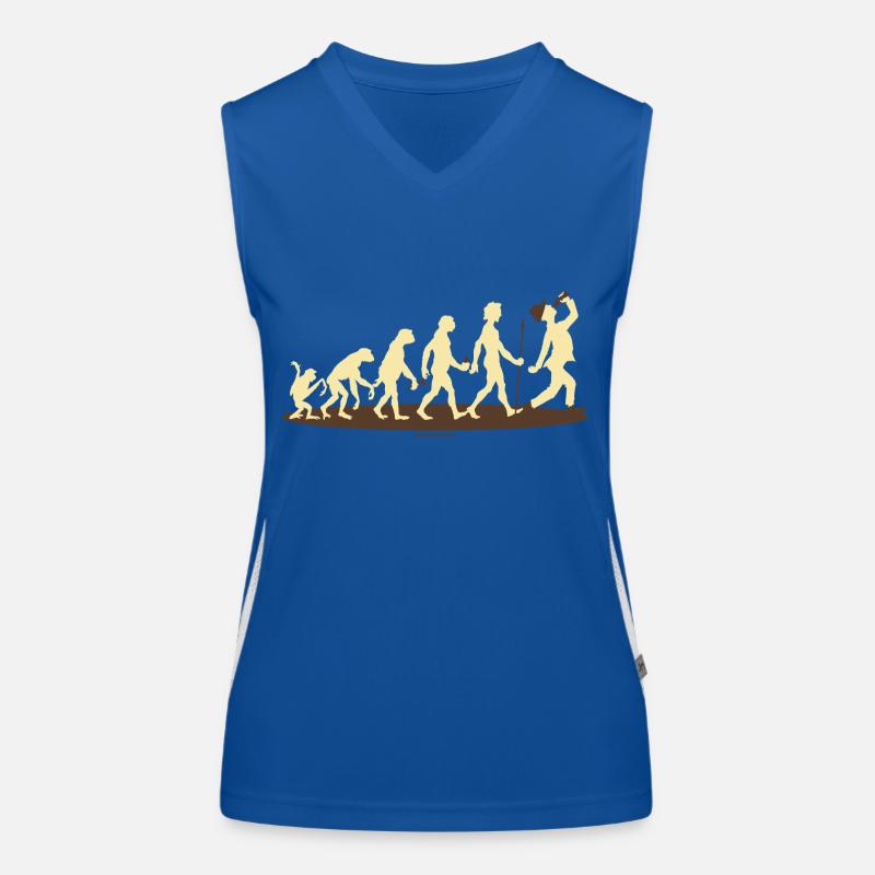 FUN - Evolution Bayer Bier - Geschenk - Bestseller Funktionelles Kontrast-Tank Top für Frauen