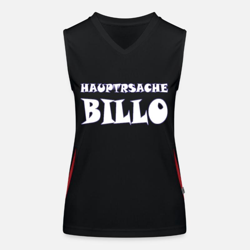 main thing billo Women's Functional Contrast Tank Top