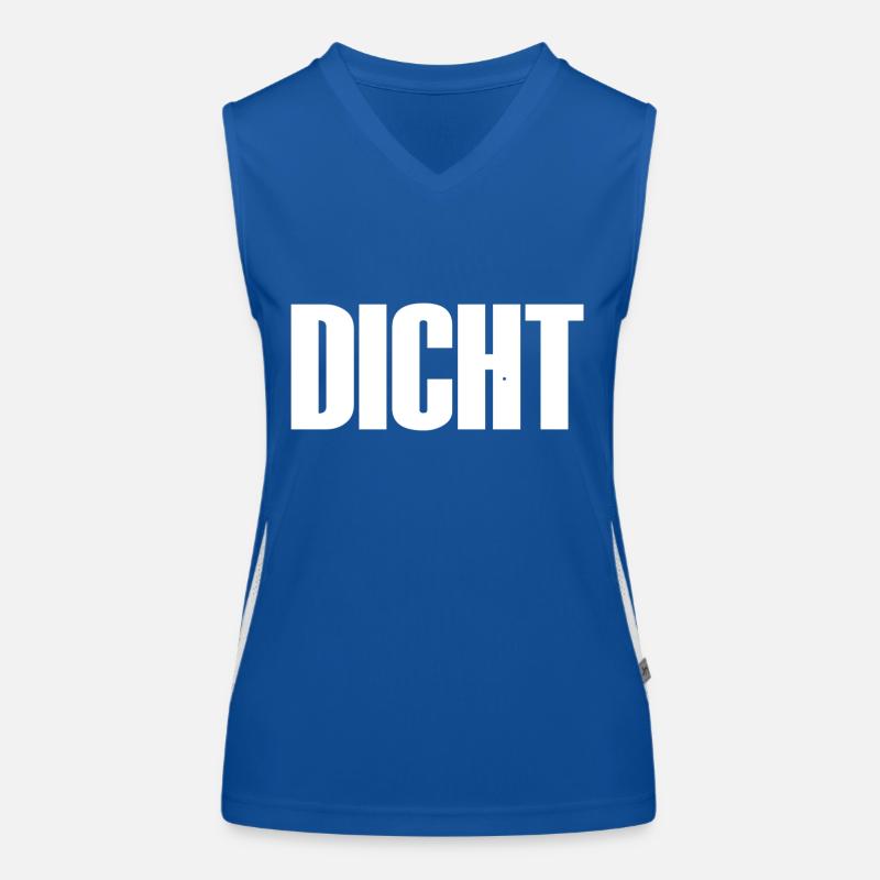 DICHT Funktionelles Kontrast-Tank Top für Frauen