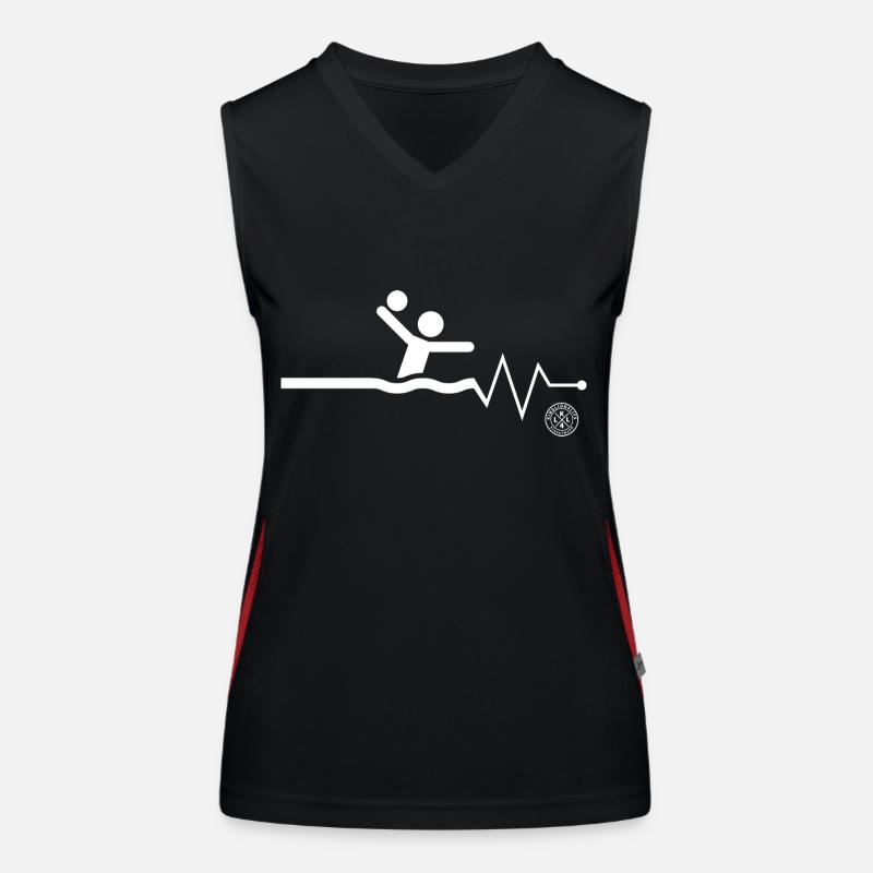 Water polo Women's Functional Contrast Tank Top