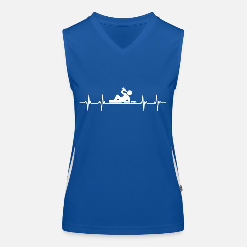 Heartbeat - Der Säufer - Der Trunkenbold Funktionelles Kontrast-Tank Top für Frauen