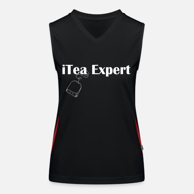 iTea Expert Coding Software Women's Functional Contrast Tank Top