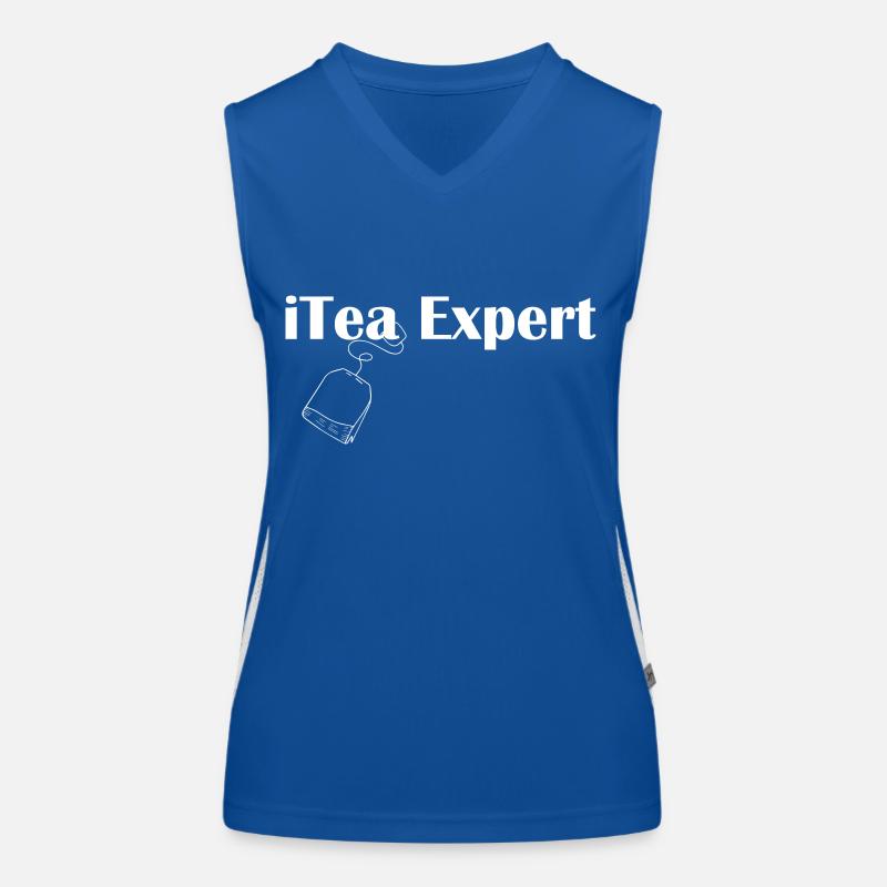 iTea Expert Coding Software Women's Functional Contrast Tank Top