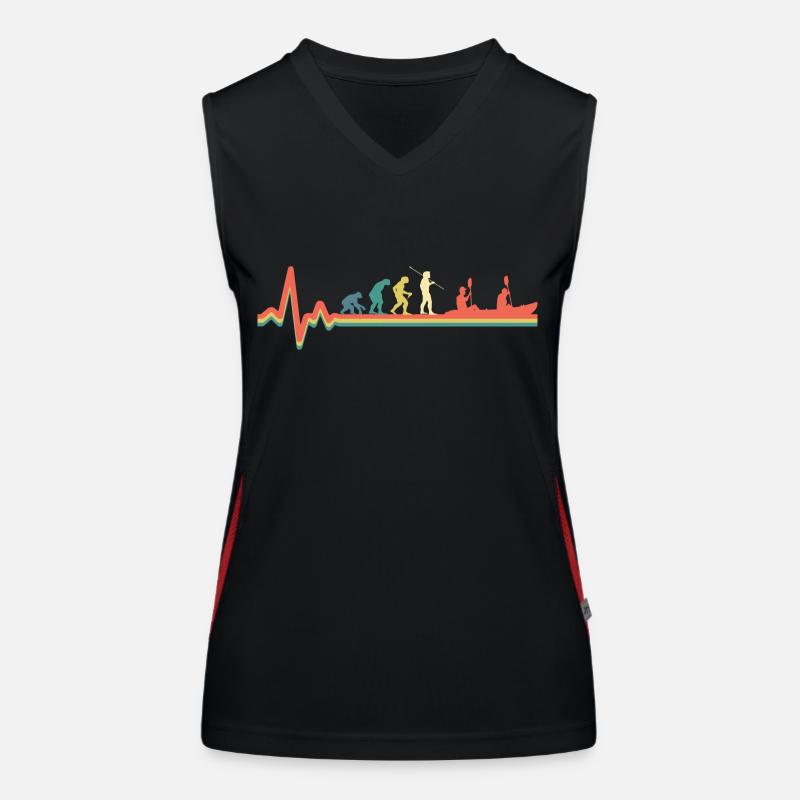 Canoe Evolution Kayak Retro Débardeur respirant contrasté Femme