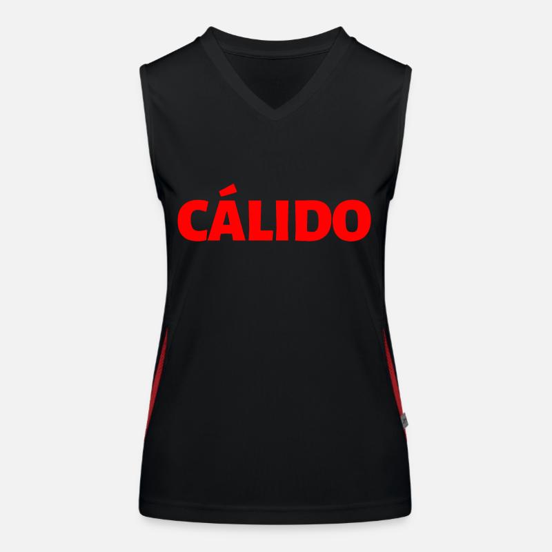 liebevoll Spanisch Sprache Funktionelles Kontrast-Tank Top für Frauen