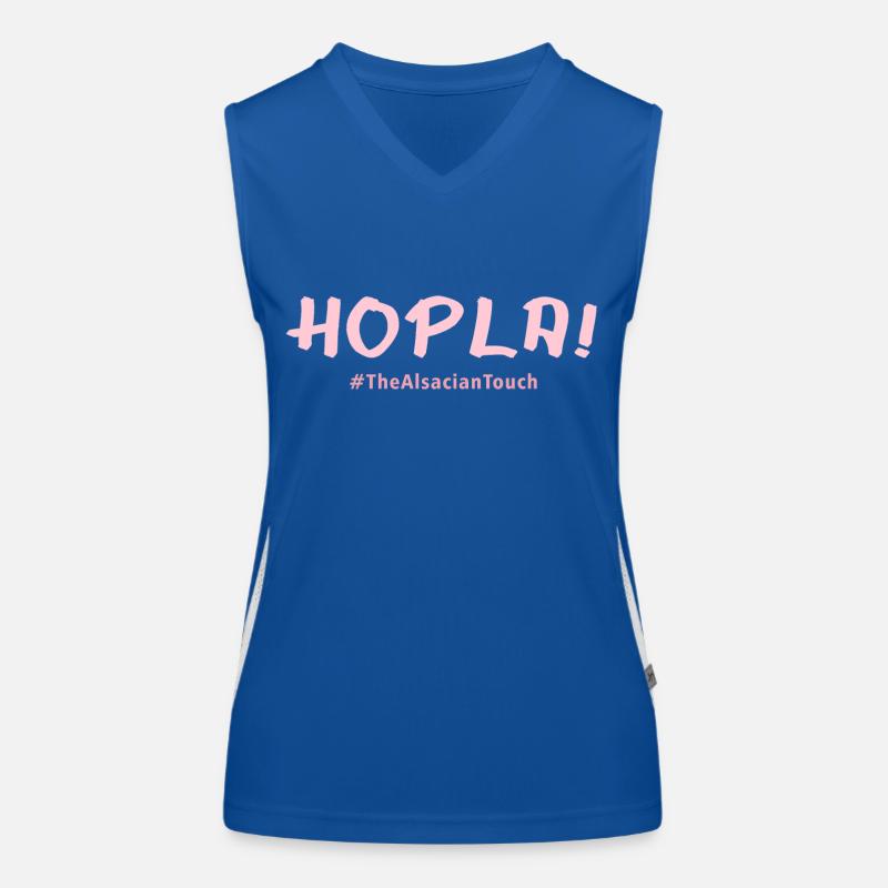 Hopla !! Débardeur respirant contrasté Femme