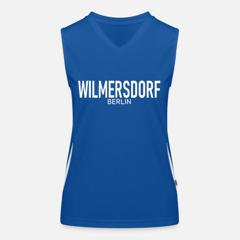 Wilmersdorf - Berlin - Deutschland Funktionelles Kontrast-Tank Top für Frauen
