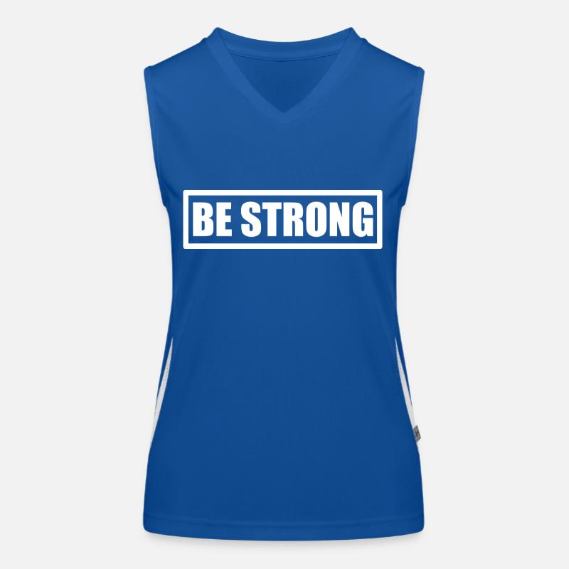 be strong Funktionelles Kontrast-Tank Top für Frauen