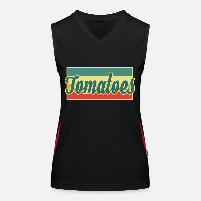Tomates Débardeur respirant contrasté Femme