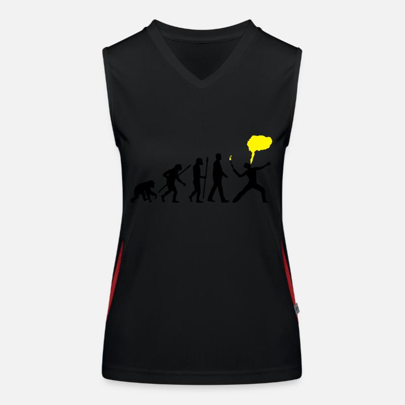 feuerschlucker_072016_a_2c Funktionelles Kontrast-Tank Top für Frauen