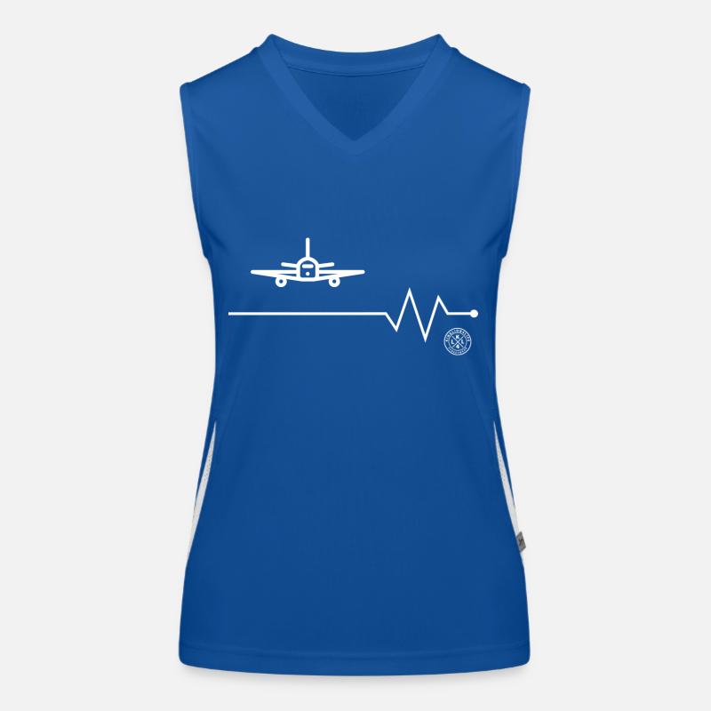 Avion Débardeur respirant contrasté Femme