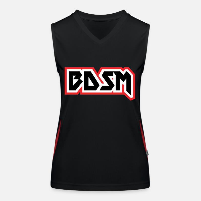 bdsm Débardeur respirant contrasté Femme