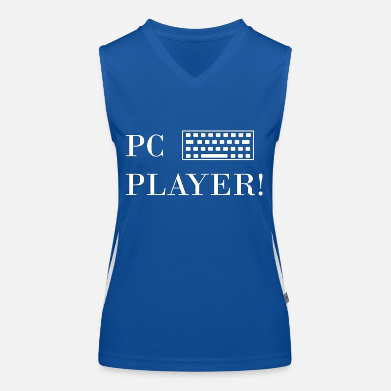 Game Gaming PC Women's Functional Contrast Tank Top