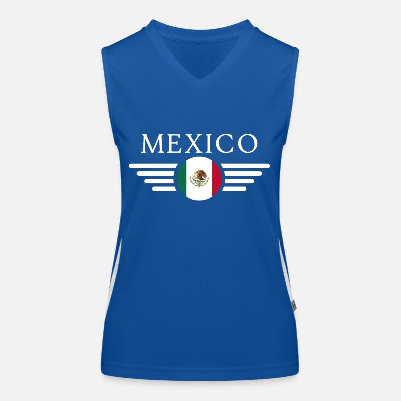 Mexiko Funktionelles Kontrast-Tank Top für Frauen